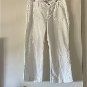 Women's White Flare & Wide Leg Jeans